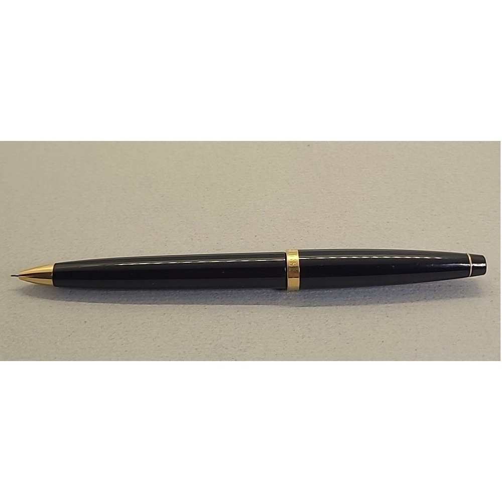 Vintage Cross Century Classic Mechanical Pencil Black Gold Trim Rare